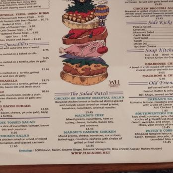 Macado's - Menu - American Near Me - Bluefield, Virginia