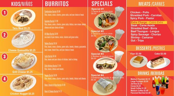 Menu photo 1 Don Cheo’s Mexican Restaurant Yakima, WA Menu photo 1 Don Cheo’s Mexican Restaurant Yakima, WA