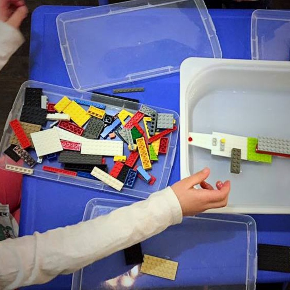 Brickspace Steam Lab and Lego Creativity Center - Fishing Birthday Party - build a boat and make it float! The kid's favorite. - Preschools Near Me - Benicia, California