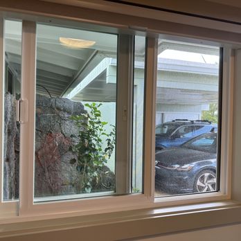 Paradise Window Coverings - Laundry room window, HunterDouglas shade raised. - Shades & Blinds Near Me Paradise Window Coverings - Laundry room window, HunterDouglas shade raised. - Shades & Blinds Near Me