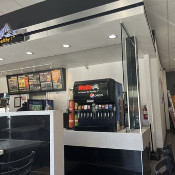 WaBa Grill - Restaurant interior with fountain drink area and front ordering counter - Fast Food Near Me - Castaic, California WaBa Grill - Restaurant interior with fountain drink area and front ordering counter - Fast Food Near Me - Castaic, California