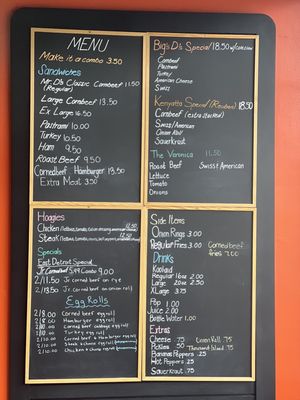 Menu photo 5 Mr D's Corned Beef Deli Eastpointe, MI