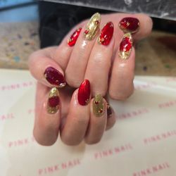 Pink Nails by Sarah