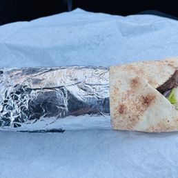Gyro a Eating in the parking lot because they're only open 11-4 for dine-in Gyro a Eating in the parking lot because they're only open 11-4 for dine-in