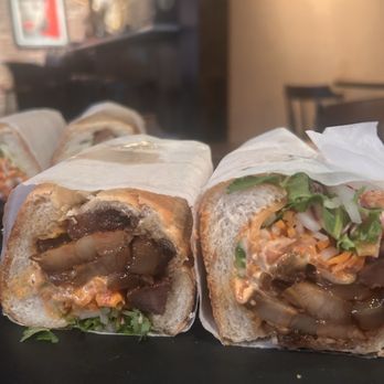 Mama’s Cupboard - Caramelized Pork Belly Banh - Mi Sandwich - Thai Near Me - New York, New York Mama’s Cupboard - Caramelized Pork Belly Banh - Mi Sandwich - Thai Near Me - New York, New York