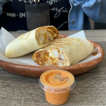 Brew & Bites Cafe - Breakfast burrito more potatoes than meat came out cold - Coffee & Tea Near Me - Saint Ann, Missouri Brew & Bites Cafe - Breakfast burrito more potatoes than meat came out cold - Coffee & Tea Near Me - Saint Ann, Missouri