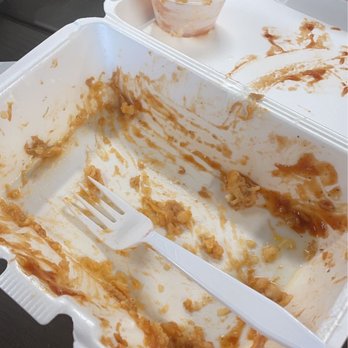 Bama Boys BBQ - after I ate the pulled pork tater - Barbeque Near Me - Henagar, Alabama