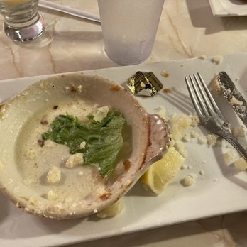 Route 66 Restaurant - Seafood pie AFTER...mmmm - Seafood Near Me - Bar Harbor, Maine