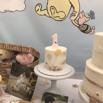 Rebecca's Cakes - Rebeccas cakes. Classic; vintage pooh bear naked Birthday cake - Desserts Near Me
