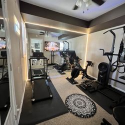 BSM Glass & Mirrors - (After) Mirror installation in my Home Gym