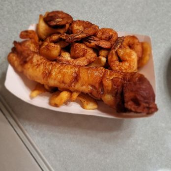 Portside Fish & Chips - Fish and Prawns with potatoes... best seafood spot. - Fish & Chips Near Me - Anderson, California Portside Fish & Chips - Fish and Prawns with potatoes... best seafood spot. - Fish & Chips Near Me - Anderson, California