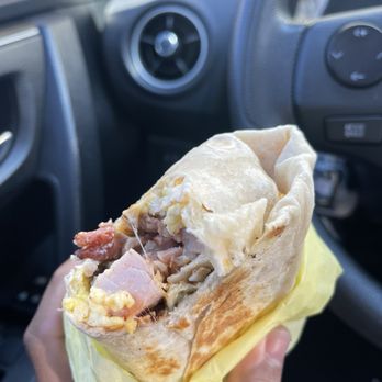 Ham 'n Scram - Double Meat Burrito - Breakfast & Brunch Near Me - Westminster, California Ham 'n Scram - Double Meat Burrito - Breakfast & Brunch Near Me - Westminster, California