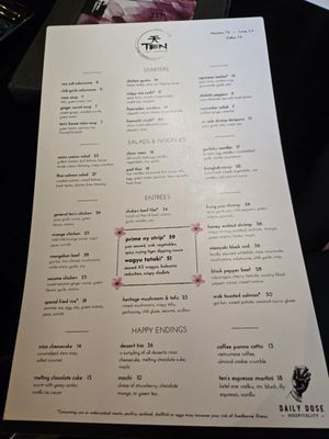 Menu photo 2 Ten Sushi Dallas, TX Menu photo 2 Ten Sushi Dallas, TX