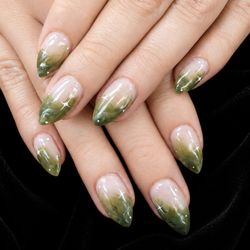 Pure Nails Spa - Soft, earthy, and a little magical Save this set for your next appointment