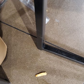 McDonald's - Trash and food on the floor - Burgers Near Me - Atwater, California