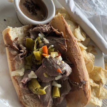 Via Chicago - Chicago Italian Beef Sandwich ($11.95) - Pizza Near Me - Portland, Oregon Via Chicago - Chicago Italian Beef Sandwich ($11.95) - Pizza Near Me - Portland, Oregon