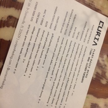 Curia On the Drag - The menu - Coffee & Tea Near Me - Gainesville, Florida