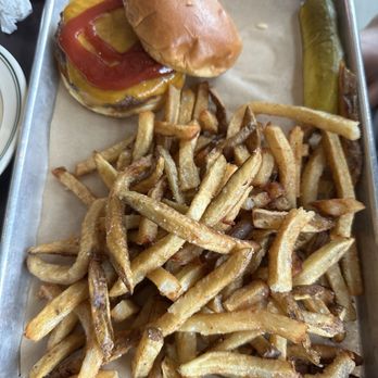 Union Assembly - Single baseline burger - New American Near Me - Detroit, Michigan