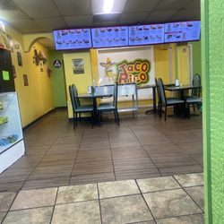 Menu and seating