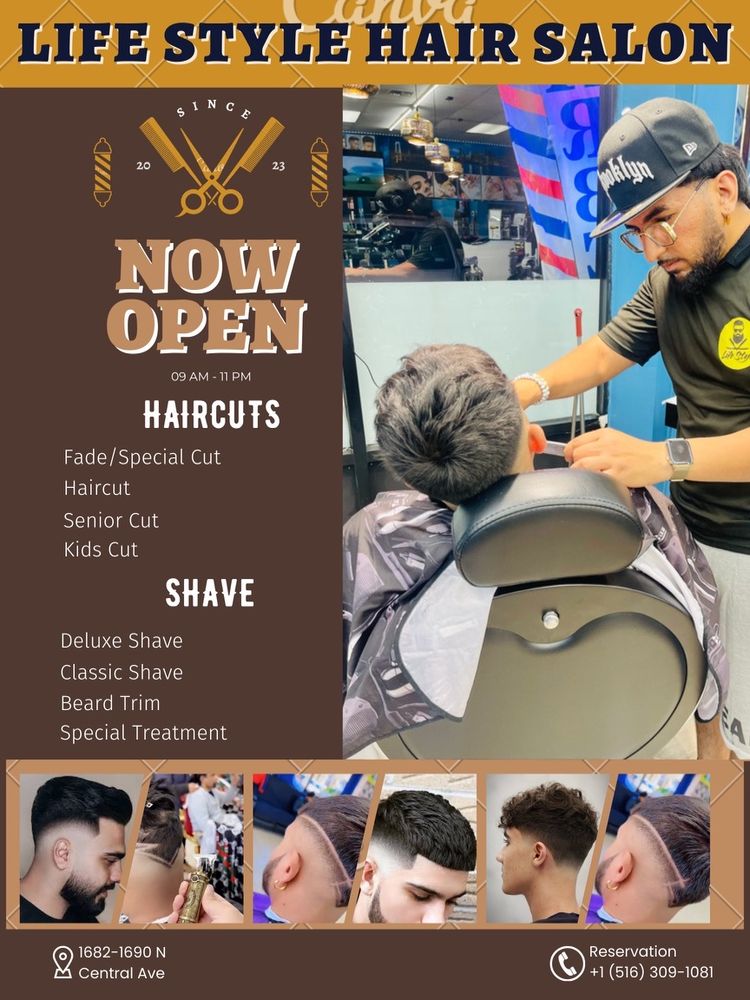 Life Style Hair Salon Logo