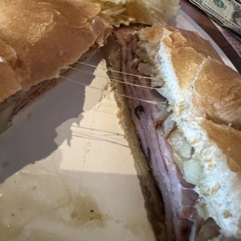 Windjammers Bar and Grill - Fried bologna sandwich with provolone and onions - American Near Me - Rochester, New York Windjammers Bar and Grill - Fried bologna sandwich with provolone and onions - American Near Me - Rochester, New York