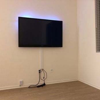 MediaVerge - 55" TV Mounted on Wall - TV Mounting Near Me