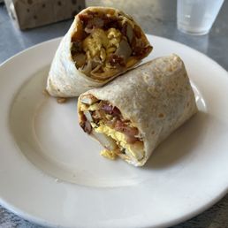 Americano Burrito no greens. No avocado. Americano Burrito no greens. No avocado.