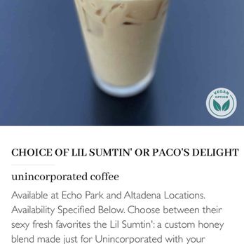 Unincorporated Coffee Roasters - Coffee Roasteries Near Me - Los Angeles, California