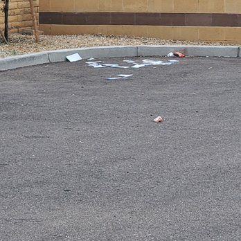 Circle K - A bunch of papers just thrown around - Gas Stations Near Me - Phoenix, Arizona