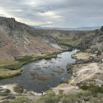 Hot Creek Geologic Site - Lakes Near Me - Mammoth Lakes, California