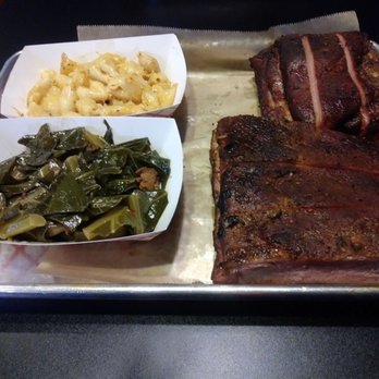 Rolling Smoke BBQ - Centennial - 2 meat meal: 6 bbq ribs, collard greens, mac & cheese. - Barbeque Near Me - Centennial, Colorado Rolling Smoke BBQ - Centennial - 2 meat meal: 6 bbq ribs, collard greens, mac & cheese. - Barbeque Near Me - Centennial, Colorado