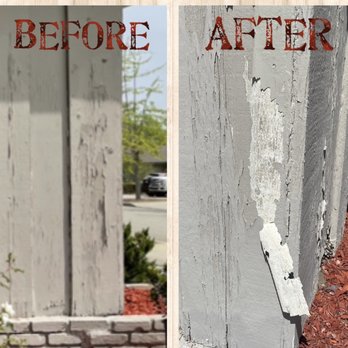Heights Painting - Before & After when Bright Painting Peeled off the paint without my permission - Painters Near Me Heights Painting - Before & After when Bright Painting Peeled off the paint without my permission - Painters Near Me