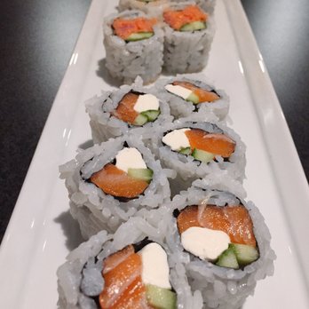 San Sushi - Philadelphia Roll & Spicy Tuna Roll - Sushi Bars Near Me - Placentia, California