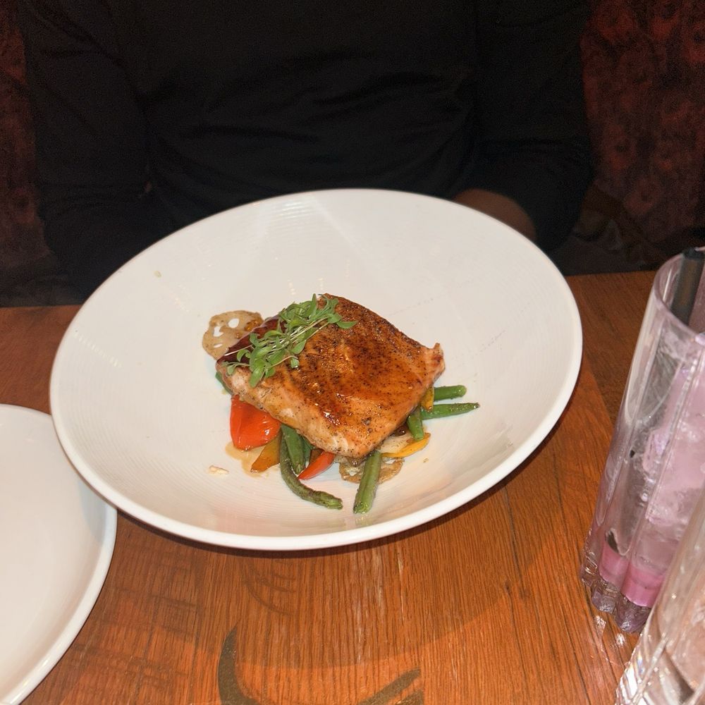 TAO Chicago Restaurant - Honey Glazed Salmon - Pan Asian Near Me - Chicago, Illinois