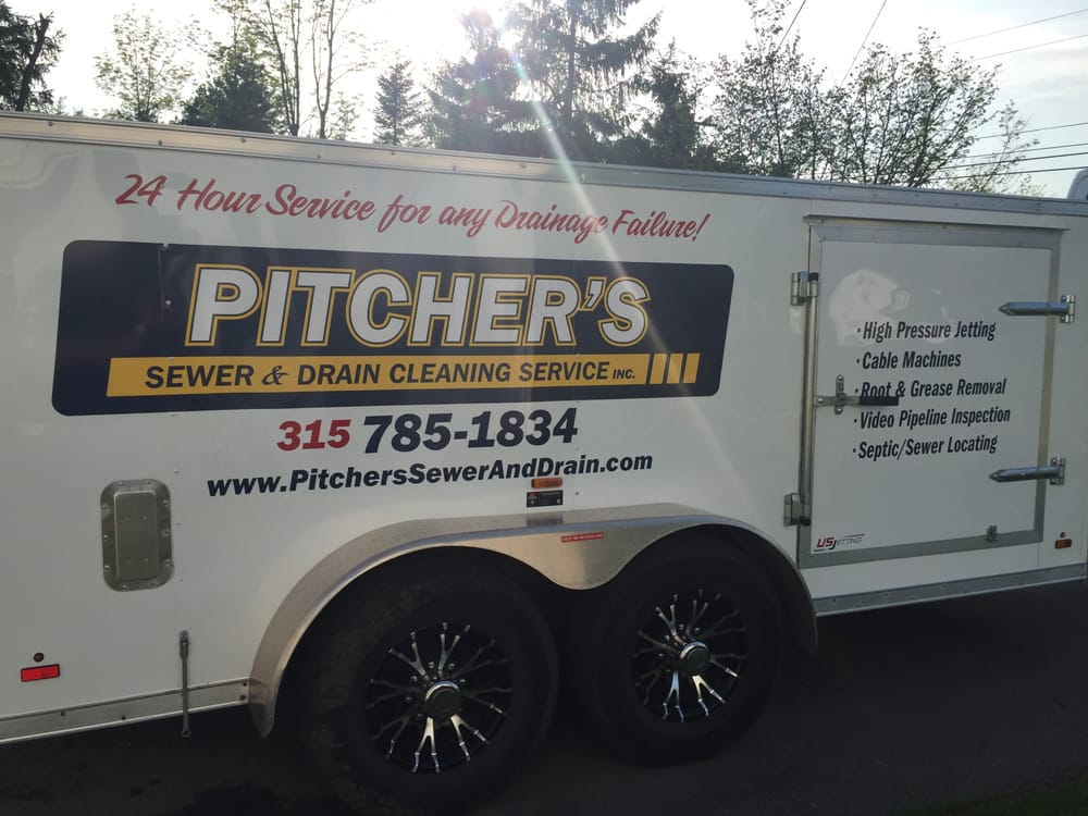 Slide of Pitcher's Sewer & Drain Cleaning Service
