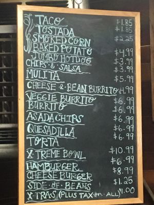 Menu photo 5 Dulzura Mini Market Dulzura, CA