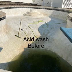 Sauer Pools - Acid wash