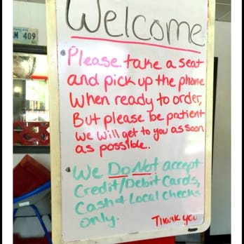Cardinal Drive-In - The welcome-to-the-inside sign. - Burgers Near Me - Brevard, North Carolina