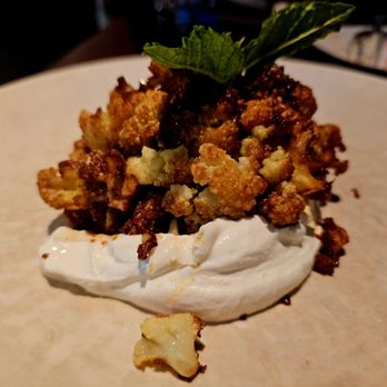 Meso Modern Mediterranean - Turmeric Roasted Cauliflower - Mediterranean Near Me - San Jose, California