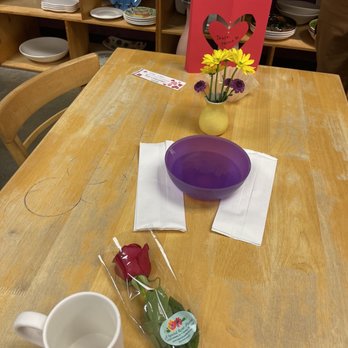 You Do The Dishes - Valentines set up! - Arts & Crafts Near Me - Tampa, Florida