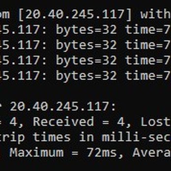 Frontier Internet - Frontier Ping test to Frontier.com. - Telecommunications Near Me