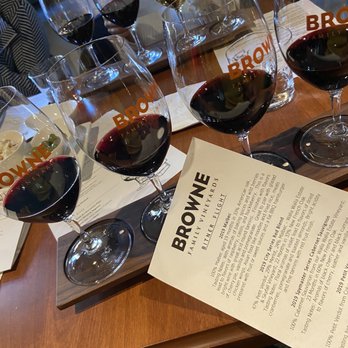 Browne Family Vineyards - Wine Tasting Room Near Me - Bellevue, Washington