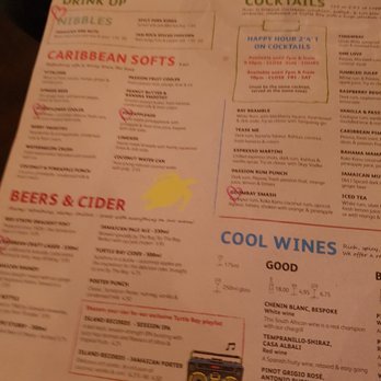 Turtle Bay - Drinks menu - Caribbean Near Me - Manchester, XGM Turtle Bay - Drinks menu - Caribbean Near Me - Manchester, XGM