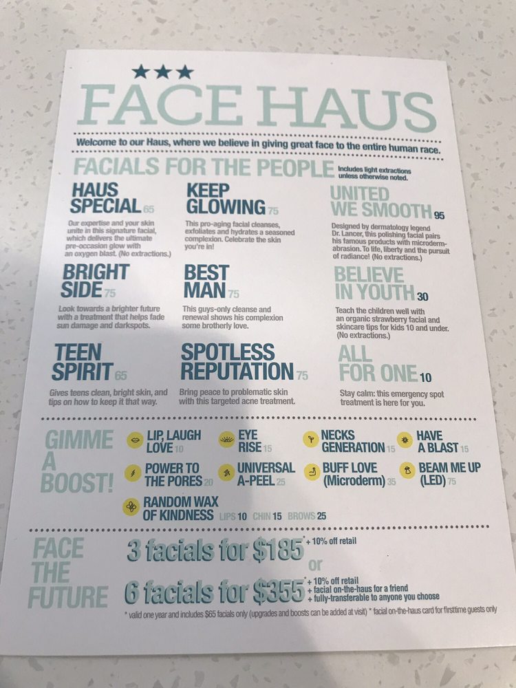 FACE HAUS 27 Photos & 55 Reviews 160 Madison Ave, New York, New York Skin Care Phone