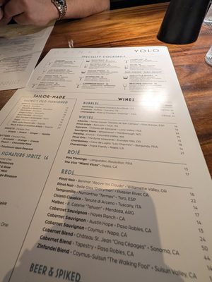 Menu photo 1 YOLO Fort Lauderdale, FL Menu photo 1 YOLO Fort Lauderdale, FL