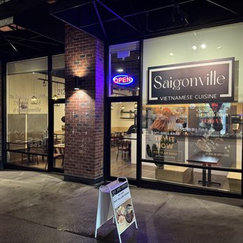 Saigonville - Front of restaurant~ - Vietnamese Near Me - Vancouver, British Columbia