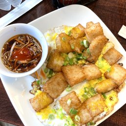 Crispy rice cake