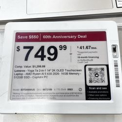 $749 Lenovo