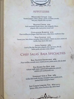 Menu photo 6 El Patron Cabo San Lucas, BCS