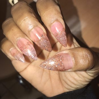 At Nails and Spa - My beautiful nails!! Le is awesome - Nail Salons Near Me - Atlanta, Georgia